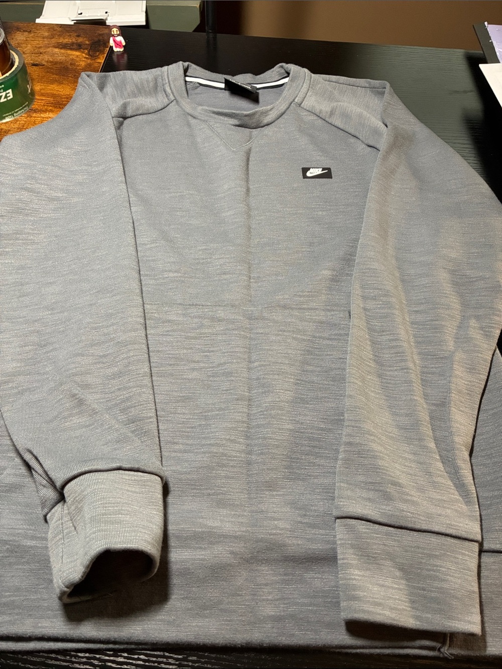 Nike Women’s Heather Gray Crewneck Sweatshirt